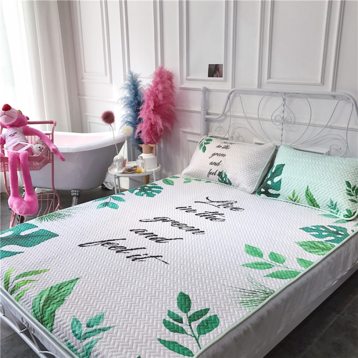 91家纺网 家纺一手货源 找家纺 昔可 chic风高颜值亲肤天丝空调软席三件套生长