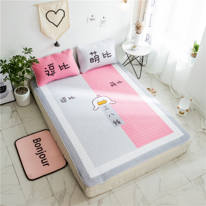 91家纺网 家纺一手货源 找家纺 （总）昔可家纺 chic风高颜值亲肤天丝空调软席三件套影棚图