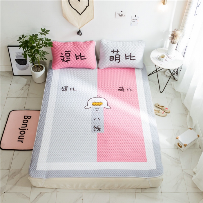 91家纺网 家纺一手货源 找家纺 （总）昔可家纺 chic风高颜值亲肤天丝空调软席三件套影棚图