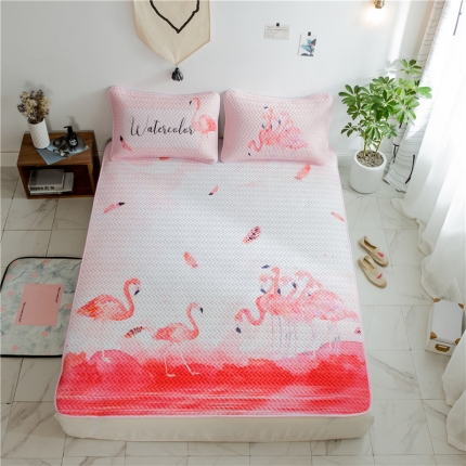 91家纺网 家纺一手货源 找家纺 （总）昔可家纺 chic风高颜值亲肤天丝空调软席三件套影棚图