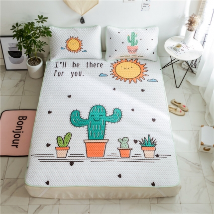 91家纺网 家纺一手货源 找家纺 （总）昔可家纺 chic风高颜值亲肤天丝空调软席三件套影棚图