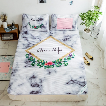 91家纺网 家纺一手货源 找家纺 （总）昔可家纺 chic风高颜值亲肤天丝空调软席三件套影棚图