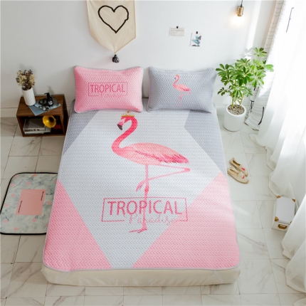 91家纺网 家纺一手货源 找家纺 （总）昔可家纺 chic风高颜值亲肤天丝空调软席三件套影棚图