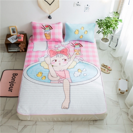 91家纺网 家纺一手货源 找家纺 （总）昔可家纺 chic风高颜值亲肤天丝空调软席三件套影棚图