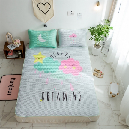 91家纺网 家纺一手货源 找家纺 （总）昔可家纺 chic风高颜值亲肤天丝空调软席三件套影棚图