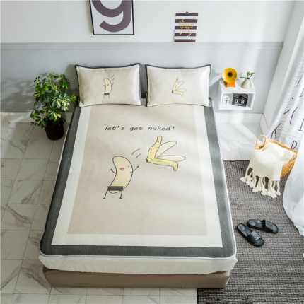 91家纺网 家纺一手货源 找家纺 （总）昔可家纺 爆款冰丝席卡通系列影棚图