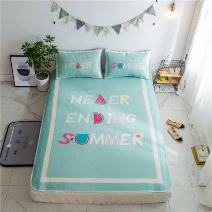 91家纺网 家纺一手货源 找家纺 （总）昔可家纺 爆款冰丝席卡通系列影棚图