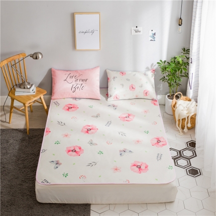 91家纺网 家纺一手货源 找家纺 （总）昔可家纺 爆款冰丝席植物花卉系列影棚图