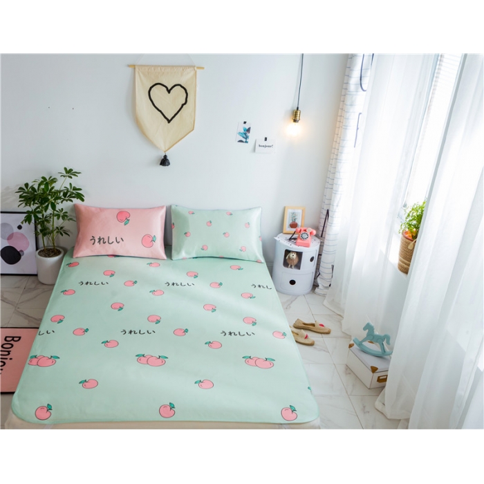 91家纺网 家纺一手货源 找家纺 （总）昔可家纺 爆款冰丝席植物花卉系列影棚图