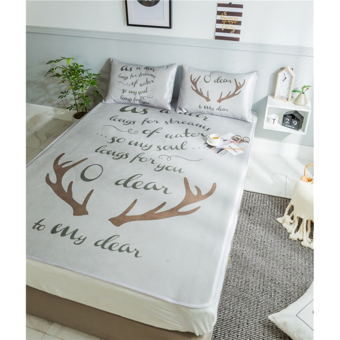 91家纺网 家纺一手货源 找家纺 （总）昔可家纺 2018爆款冰丝凉席