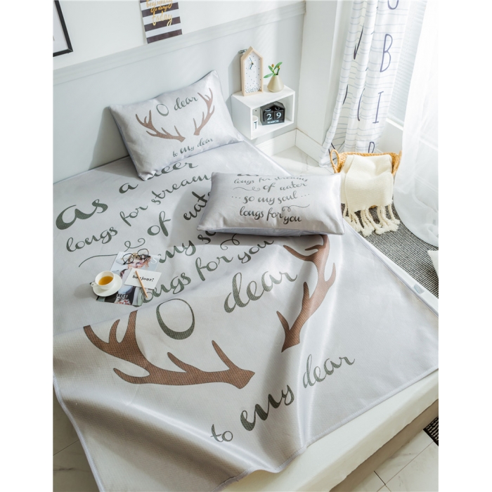 91家纺网 家纺一手货源 找家纺 （总）昔可家纺 2018爆款冰丝凉席