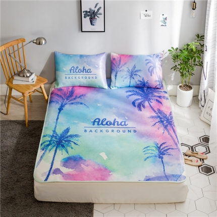 91家纺网 家纺一手货源 找家纺 （总）昔可家纺 2018爆款冰丝凉席