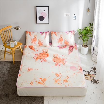 91家纺网 家纺一手货源 找家纺 （总）昔可家纺 2018爆款冰丝凉席