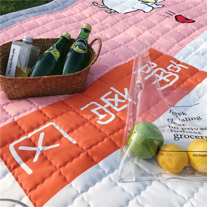 91家纺网 家纺一手货源 找家纺 昔可家纺 2018新款野餐垫 擦浪嘿