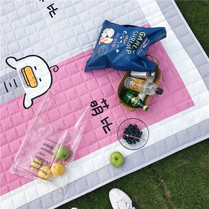 91家纺网 家纺一手货源 找家纺 昔可家纺 2018新款野餐垫 逗比