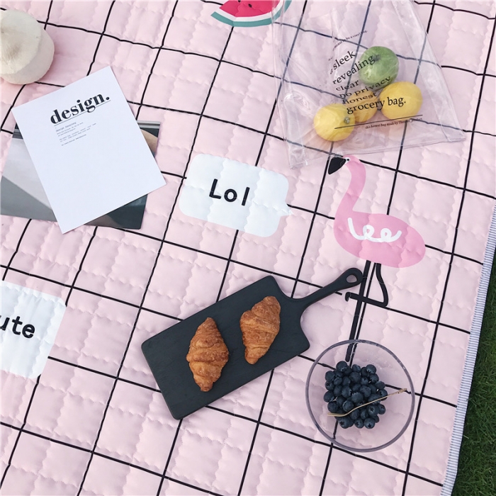 91家纺网 家纺一手货源 找家纺 昔可家纺 2018新款野餐垫 沙滩约会