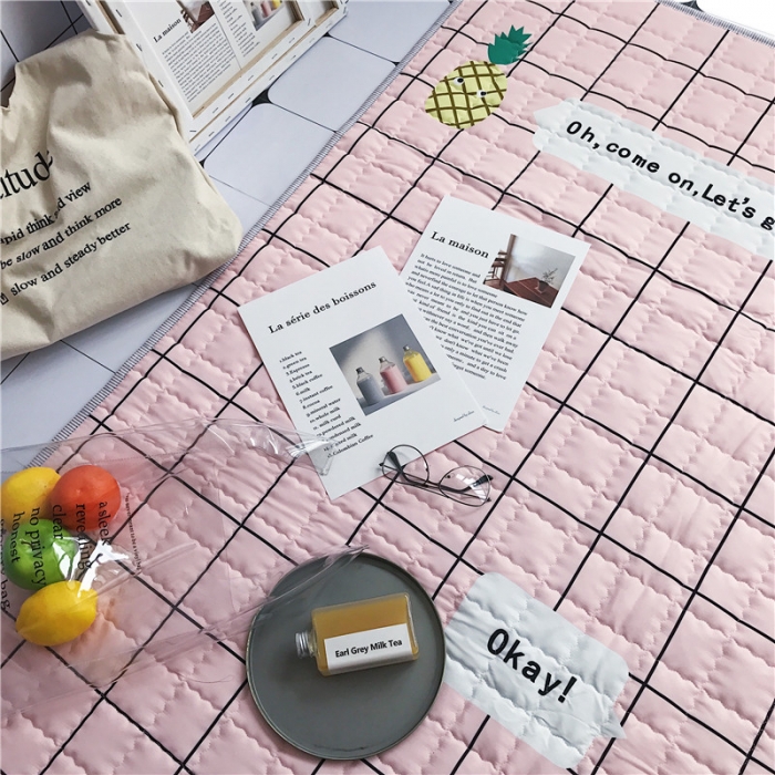 91家纺网 家纺一手货源 找家纺 昔可家纺 2018新款野餐垫 沙滩约会