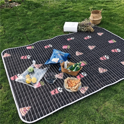 昔可家纺 2018新款野餐垫 薯条可乐