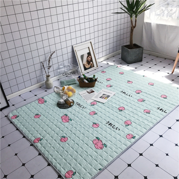 91家纺网 家纺一手货源 找家纺 昔可家纺 2018新款野餐垫 小桃子