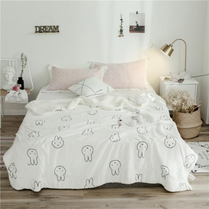 91家纺网 家纺一手货源 找家纺 （总）昔可家纺 2018新品羊羔绒毛毯