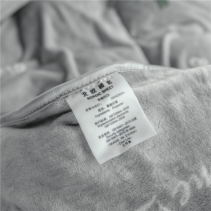 91家纺网 家纺一手货源 找家纺 昔可家纺 2018新款牛奶绒四件套 仙人掌