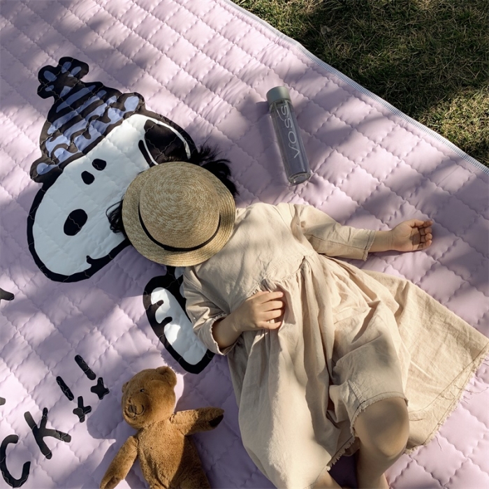 91家纺网 家纺一手货源 找家纺 昔可家纺 2019新款野餐垫 好运