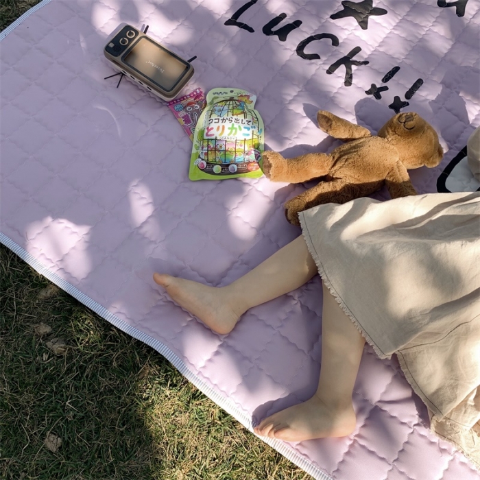 91家纺网 家纺一手货源 找家纺 昔可家纺 2019新款野餐垫 好运