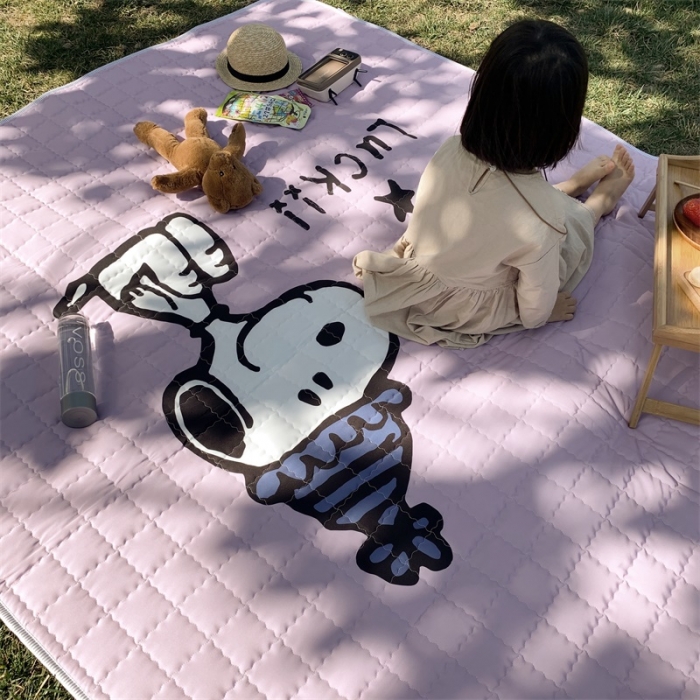 91家纺网 家纺一手货源 找家纺 昔可家纺 2019新款野餐垫 好运