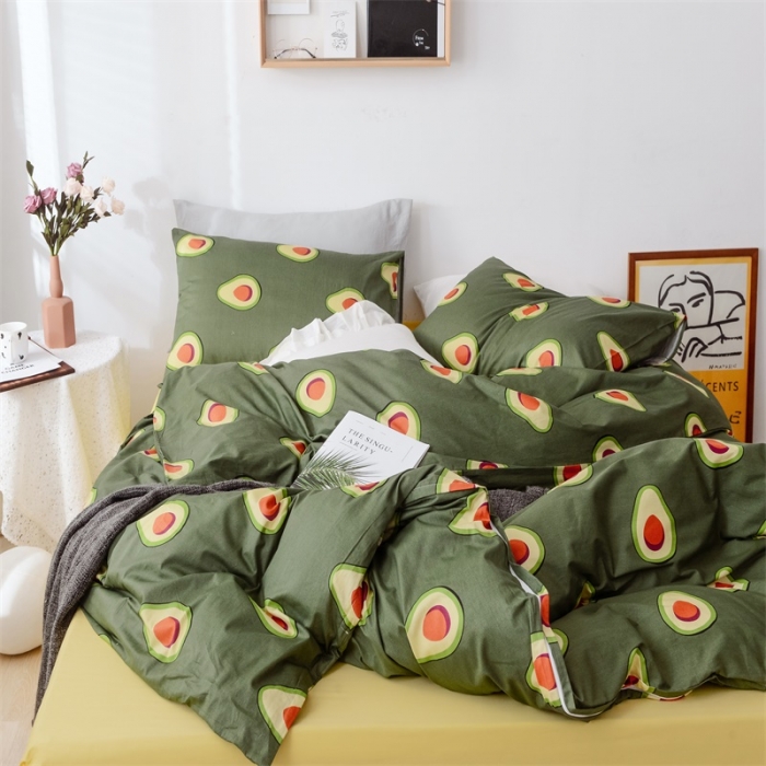 91家纺网 家纺一手货源 找家纺 （总）昔可 2019新款13372纯棉套件四件套影棚图