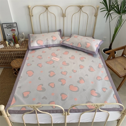 91家纺网 家纺一手货源 找家纺 （总）昔可 2019新款太极石养生席新凉席 实拍图