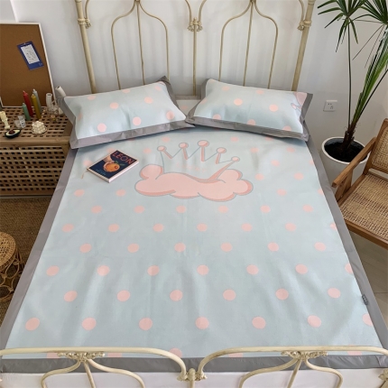 91家纺网 家纺一手货源 找家纺 （总）昔可 2019新款太极石养生席新凉席 实拍图