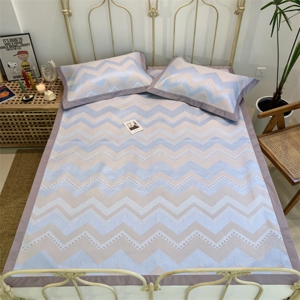 91家纺网 家纺一手货源 找家纺 （总）昔可 2019新款太极石养生席新凉席 实拍图