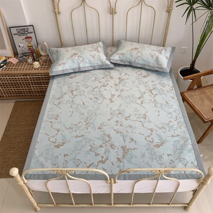 91家纺网 家纺一手货源 找家纺 （总）昔可 2019新款太极石养生席新凉席 实拍图