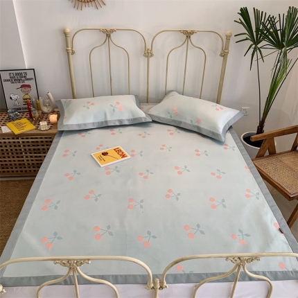 91家纺网 家纺一手货源 找家纺 （总）昔可 2019新款太极石养生席新凉席 实拍图