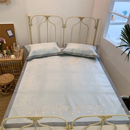 91家纺网 家纺一手货源 找家纺 （总）昔可 2019新款太极石养生席新凉席 实拍图