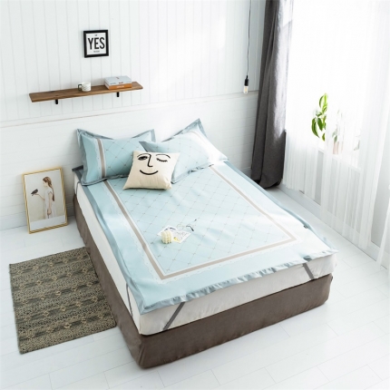 91家纺网 家纺一手货源 找家纺 （总）昔可 2019新款太极石养生席新凉席