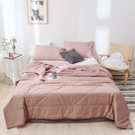 91家纺网 家纺一手货源 找家纺 （总）昔可 2019新款纯棉夏被影棚图