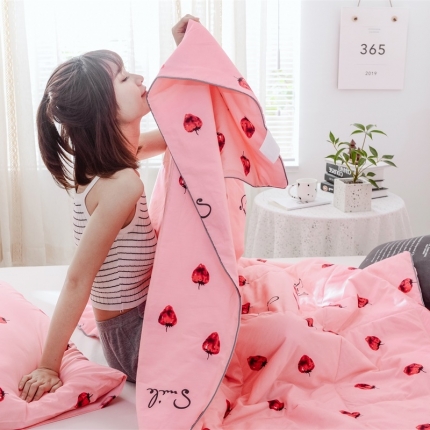 （总）昔可 2019新款纯棉夏被影棚图