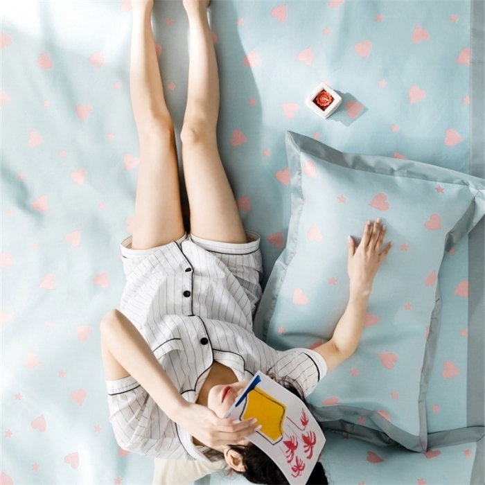 91家纺网 家纺一手货源 找家纺 昔可 2019新款太极石养生席新凉席 星心相印