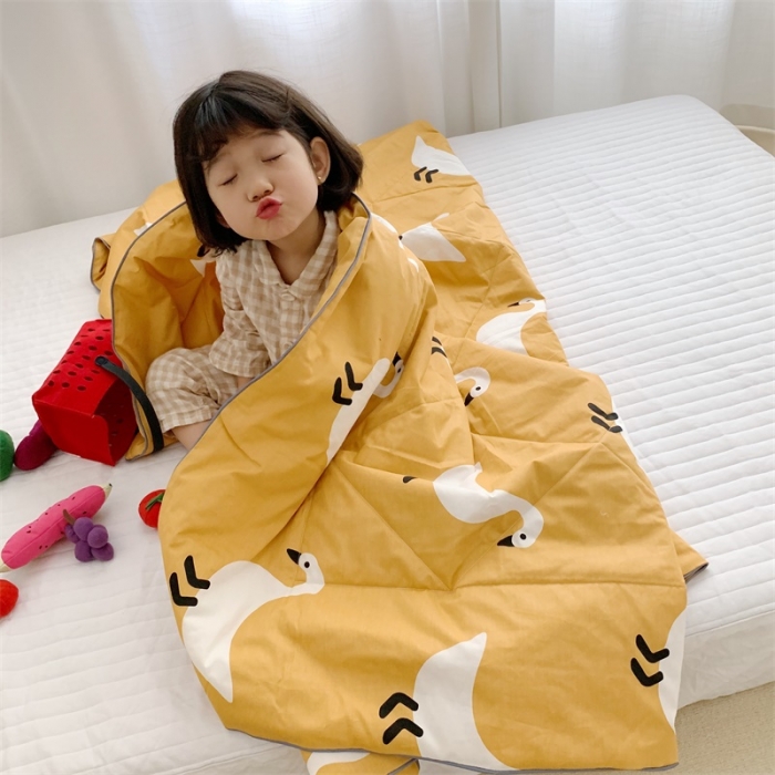 91家纺网 家纺一手货源 找家纺 昔可 2019新款纯棉夏被 童真