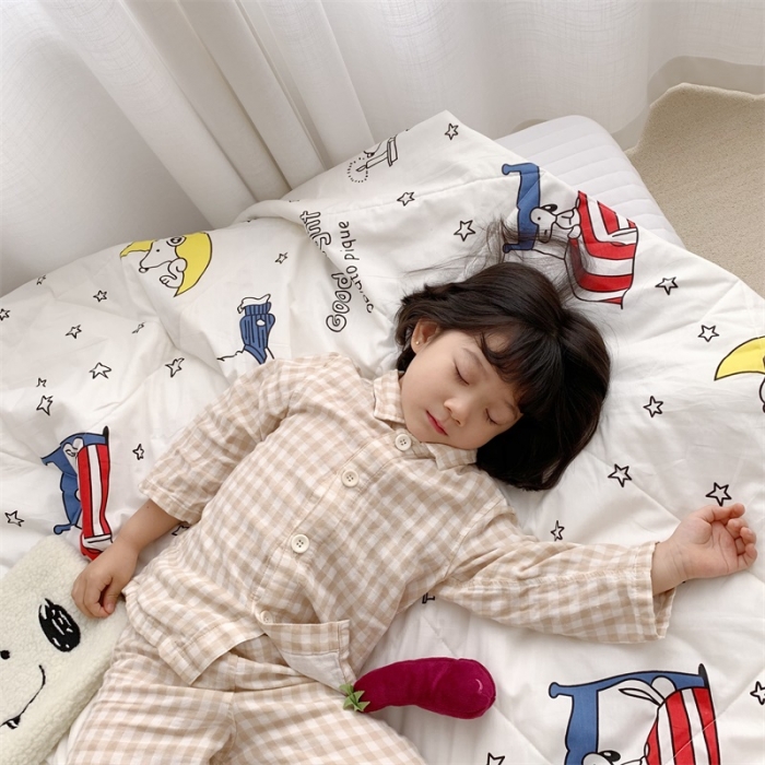 91家纺网 家纺一手货源 找家纺 昔可 2019新款纯棉夏被 晚安