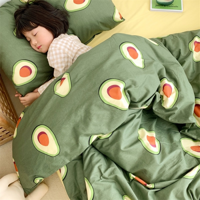 91家纺网 家纺一手货源 找家纺 昔可 2019新款13372纯棉套件四件套 美好生活