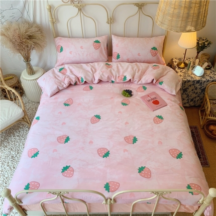 91家纺网 家纺一手货源 找家纺 （总）昔可 2019新款13372全棉四件套