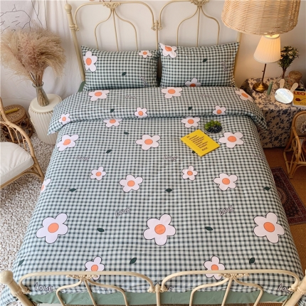 91家纺网 家纺一手货源 找家纺 （总）昔可 2019新款13372全棉四件套