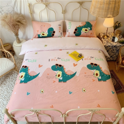 91家纺网 家纺一手货源 找家纺 （总）昔可 2019新款13372全棉四件套