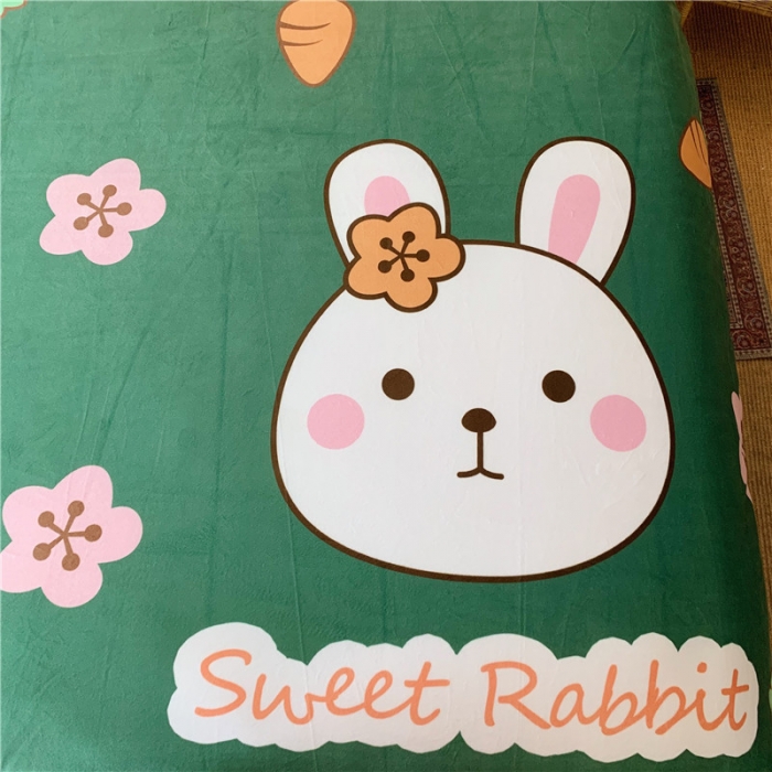 91家纺网 家纺一手货源 找家纺 （总）昔可 2019新款设计师款韩国宝宝绒大版四件套