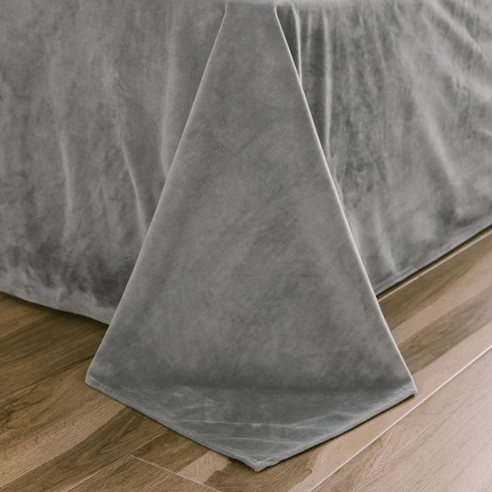 91家纺网 家纺一手货源 找家纺 昔可 2019新款13372棉加绒卡通系列四件套 熊熊兔兔