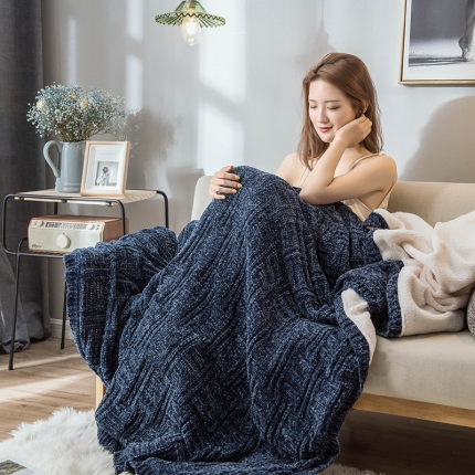 91家纺网 家纺一手货源 找家纺 （总）印季家纺 2021高密超柔雪尼尔羊羔绒毛毯