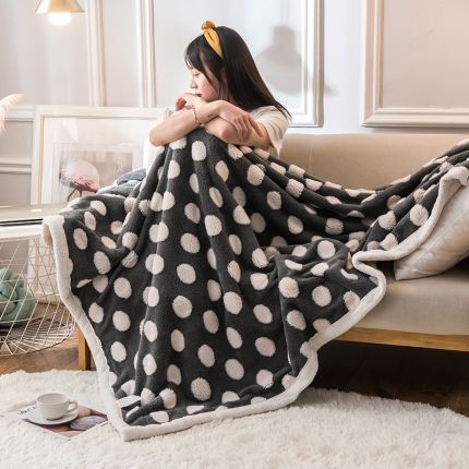 91家纺网 家纺一手货源 找家纺 （总）印季家纺 2021新款提花立体舒棉绒毛毯