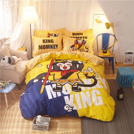 芃成家纺 40平网四件套 大话西游